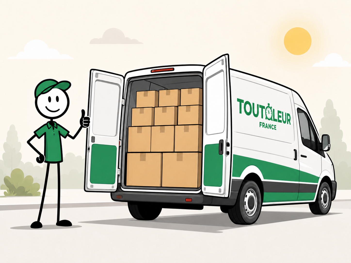 Livraison Toutaleur organisée et ponctuelle